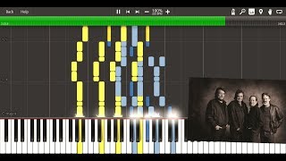 The Highwayman  The Highwaymen IMPOSSIBLE Piano Tutorial 24K NOTES [upl. by Ylaek]