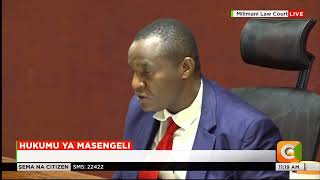 ACTING IG GIBERT MASENGELI SENTENCED TO 6 MONTHS IMPRISONMENT [upl. by Atekihs]