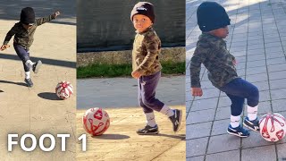 Baby boy playing Football  Calcio Pallone Soccer  Baby Activities football calcio soccer [upl. by Aliekahs]