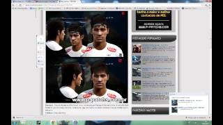 Tutorial colocar face no PES 2013 PTBR [upl. by Ahtebat593]