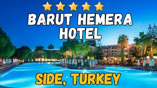 Barut Hemera Hotel  Side Turkey AllInclusive Resort [upl. by Sadoff]