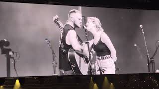 Zach Bryan and Maggie Rogers “Dawns” in Los Angeles Staples Center Crypto [upl. by Iramo761]