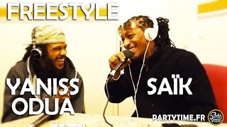 YANISS ODUA amp SAÏK  Freestyle at PartyTime Radio Show  2013 [upl. by Emilia]