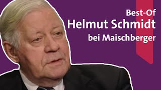 Best of quotHelmut Schmidt bei Sandra Maischbergerquot [upl. by Bohon158]