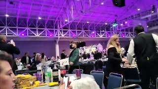 The Krewe of Endymion 2023 Extravaganza parade in the convention center New Orleans Louisiana [upl. by Tterag]