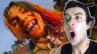 REAGINDO A 6IX9INE  GOTTI OFFICIAL VIDEO│6IX9INE não GRITOU  TEKASHI virou MULHER [upl. by Fanchon]