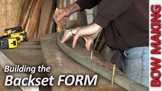 Bow Making Basics  Building a BACKSET Form [upl. by Neeuq]