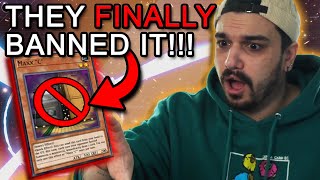 THEY FINALLY BANNED THE BEST CARD IN THE GAME  YuGiOh Master Challenge ep 6 [upl. by Aneehsyt]