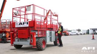 AFI MEWP Familiarisation videos Skyjack SJ6826RT SJ6832RT SJ8831 SJ8841 SJ7135 SJ9250 [upl. by Sirret]