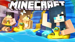 THE BEST WATER PARK IN MINECRAFT Lapis Lagoon Waterpark [upl. by Katusha]