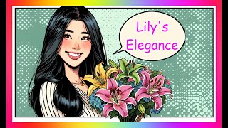 Lilys Elegance in Bloom Flowers Roses Tulips FlowerComparison GardenInspiration FloralBeauty [upl. by Kara]