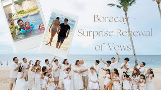 Boracay Trip amp Surprise Renewal of Vows  Pratty TV John Prats Isabel Oli Boracay [upl. by Oigroeg]