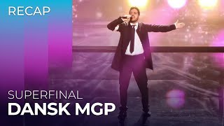 Dansk Melodi Grand Prix 2024 Denmark  Superfinal  RECAP [upl. by Lucias422]