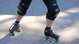 How to Stop Smoothly  RollerSkate [upl. by Nolat]