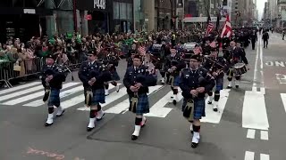 NYC St Patricks Day Parade is oldest largest in the world [upl. by Risay381]