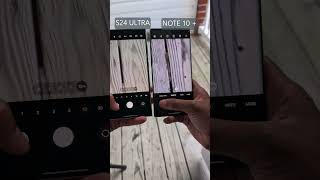 Samsung Galaxy Note 10 Plus VS S24 Ultra  10x Camara Zoom Test [upl. by Ahsek]