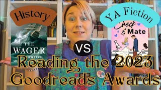 Reading the 2023 Goodreads Awards  YA Fiction vs History and Biography 👧🕰️ [upl. by Teerprug]