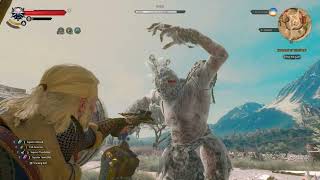 4K The Witcher 3 Death March easy way to get Golyat Trophy [upl. by Itsuj855]