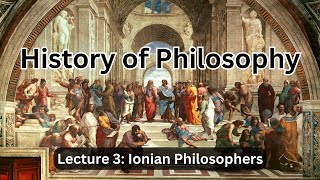 Anaximander Anaximenes and Xenophanes – Lecture 3 History of Philosophy [upl. by Gombosi]