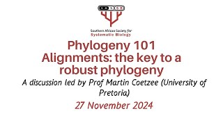 Phylogeny 101 Session 2 Alignments [upl. by Lion]