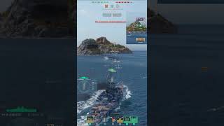 Warships🏴‍☠️  Jean Bart  Sacrificing BB to delete DD worldofwarships wows cqc [upl. by Delcina]