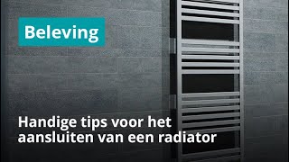 Radiator aansluiten en vervangen  Handige tips voor het afkoppelen en monteren [upl. by Kristian]