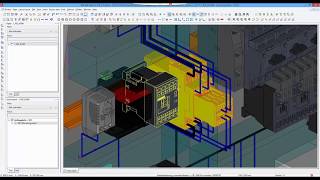 EPLAN Pro Panel Version 27 3D Wiring [upl. by Ocirne479]