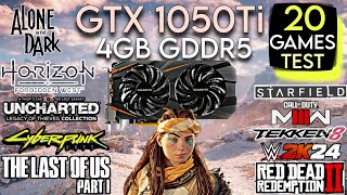 GTX 1050 Ti In Mid 2024  Test In 20 Latest Games  Amazing Gpu [upl. by Tijnar]