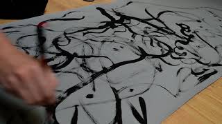 Painting to music with gopro immersive painting live performance digitalart fashion music [upl. by Aihsia908]