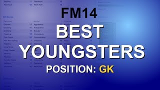 FM14  Best Youngsters  GK [upl. by Attelocin514]