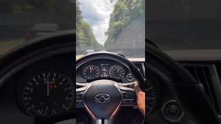 INFINITI Q50S 30T 60110 MPH PULL POVJB4 infiniti automobile q50s twinturbo vr30 [upl. by Lirrehs]