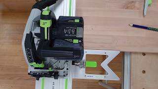 Festool 90 Degree Rail Square [upl. by Webster]