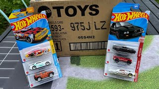 Lamley Unboxing Hot Wheels 2024 J Case with Target Red Editions [upl. by Ttenna122]