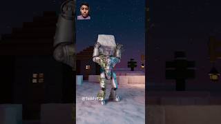 Ultra Realistic SnowBall  Minecraft RTX rtxplayz gaming realrtx [upl. by Aikram421]