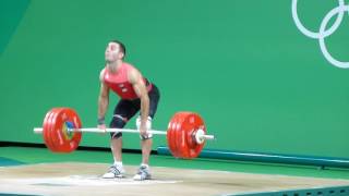 Briken Calja Men 69 kg Clean and Jerk 181 kg [upl. by Anirol]