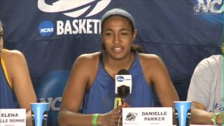 Womens Basketball Sweet 16 Practice and Press Conference [upl. by Nesnej]