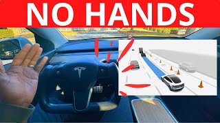 NEW UPDATE Tesla Finally Allows HANDS FREE SelfDriving [upl. by Sheree]