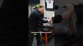 Shoulder Internal Rotation Stretch Subacromial Pain Manual Therapy Treatment [upl. by Olshausen]