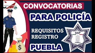 Convocatorias para policía de Puebla 20222023 [upl. by Tuesday660]