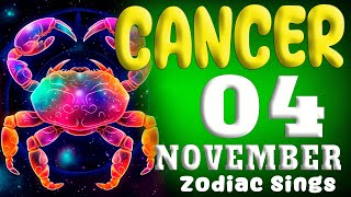 🙌 𝐘𝐎𝐔𝐑 𝐋𝐈𝐅𝐄 𝐖𝐈𝐋𝐋 𝐂𝐇𝐀𝐍𝐆𝐄 𝐒𝐎𝐎𝐍 😱 Cancer ♋Horoscope for today november 4 2024 🔮 horoscope Daily cancer [upl. by Inoue]