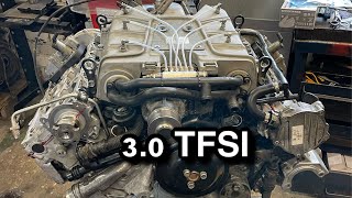 Audi  VW 30 tfsi timing chain installation ASMR [upl. by Tresa]