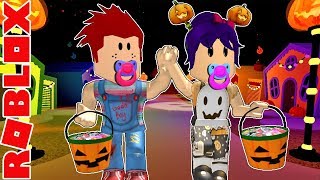 👶Baby Pink  Día de Halloween  Roleplay  Roblox  CKepu [upl. by Acinorahs]