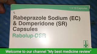 RabolupDSR  Rabeprazole Sodium EC amp Domperidone SR Capsules by Lupin Pharma  Detailed review [upl. by Ailgna930]