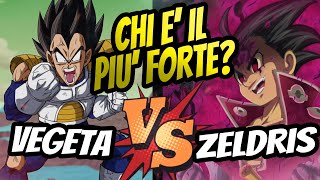 LIVELLI DI COMBATTIMENTO VEGETA vs ZELDRIS DB vs 7DS pt6 [upl. by Anilejna545]