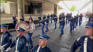 Portadown Defenders under the bridge Londonderry [upl. by Hills848]