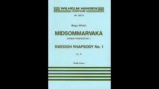 Hugo Alfven Swedish Rhapsody No1 Midsommarvaka  OlivieriMunroe  Hiroshima Symphony Orchestra [upl. by Saihttam]