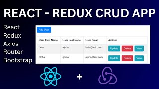 Build a CRUD App with Reactjs and Redux Toolkit for Beginners  quotReact Redux CRUD Appquot [upl. by Eema]