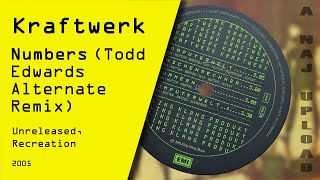 Kraftwerk  Numbers Todd Edwards Alternate Remix [upl. by Elcarim]