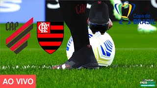 ATHLETICOPR X FLAMENGO  COPA DO BRASIL 2020  28102020  PES 21 [upl. by Fuller]