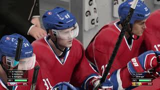 Montreal Canadiens  Chicago Blackhawks NHL 15 1st Period [upl. by Amoihc]